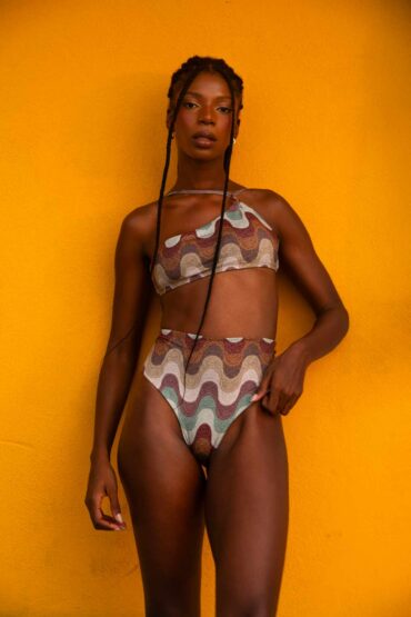 HIGH WAIST ONDAS MARRONES